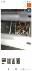 PC skříň s ventilátorem , zdrojem 220W a kabely.
 - 4
