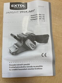 Bruska pásová 1010W, EXTOL PREMIUM - 4