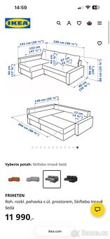 Sedačka friheten ikea - 4