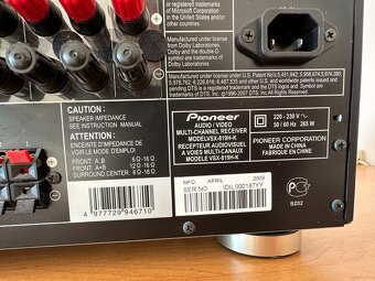 Pioneer AV receiver VSX-819H-K - 4