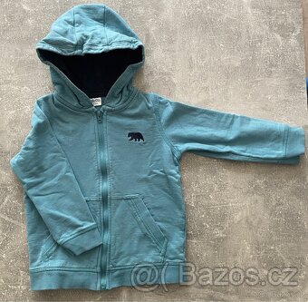 Chlapec - trička s dl.rukávem set a mikina, vel.98 - 4