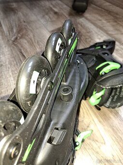 Kolečkové brusle dětské stavitelné - 4