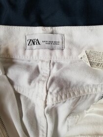 Bílé džíny Zara velikost XXS - 4