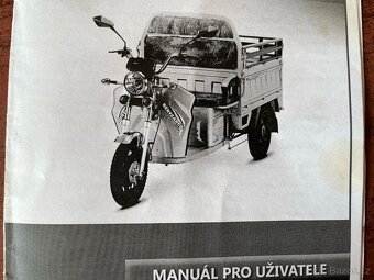Pracovní elektro tříkolka Benycargo 115 - 4