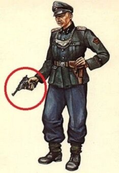Německá pistole Walther P38 - replika Denix - 4