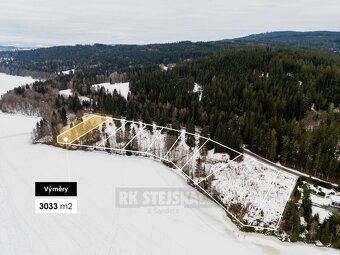 Stavební pozemek Frýdava, Lipno – 3 033 m² - 4