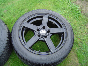 4 XZIMNÍ HLINÍKOVÁ KOLA ŠKODA OCTAVIA SCOUT, YETI 225/50 R17 - 4