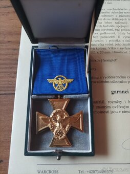 Policejní služební vyznamenání za 25 let - 4