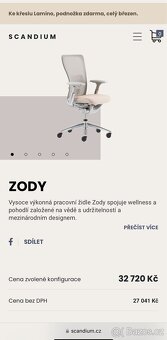 kancelářská židle Haworth Zody - 4