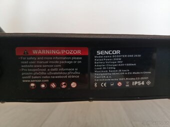 Elektrokoloběžka Sencor ONE - 4