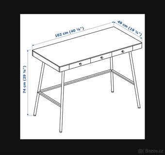Psací stůl Lillasen - IKEA - 4