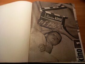 Svázané časopisy Kino1962 a 63 cena za oba.. - 4