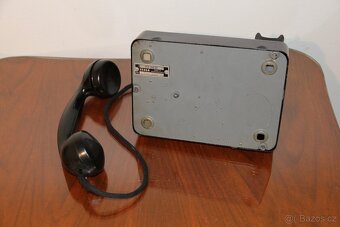 Bakelitový telefon Tesla 5FP15002, r.v. cca 1952 - 4
