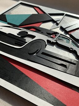 3D obraz Porsche 911 - 4