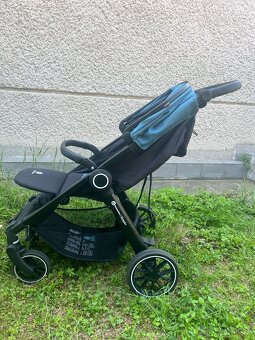 Kočárek Petite&Mars Street+ RWS Black Ocean Blue Complete - 4