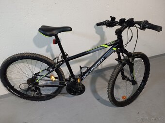 BTWIN ST500 Dětské horské kolo 24" 9–12 let černé - 4