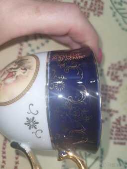 porcelánové šálky s podšálky VERONI -pozůstalost - 4