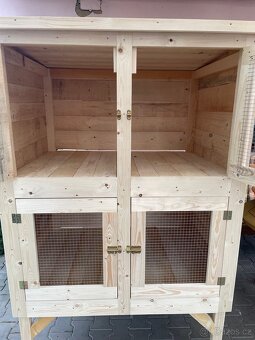 Králíkárna 2 velké kotce - 4
