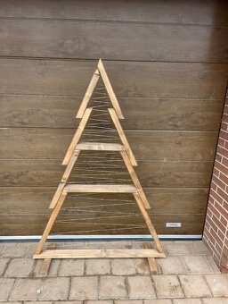 Dřevěný vánoční stromeček - 4