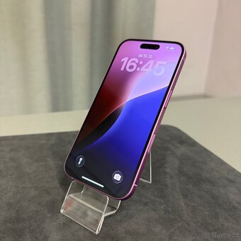 iPhone 16 128GB růžový, nový, 12 měsíců záruka - 4