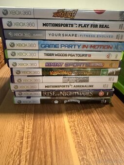 Xbox 360 + 3 ovladače + Kinect + spousta her - 4