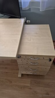 psací stůl + kontejner - 4