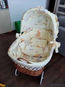Proutěný košík na miminko Scarlett - 4