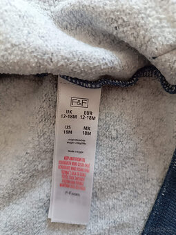 mikiny chlapecké, vše velikost 68 - 4