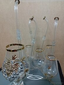 Umělecké sklo sada - 4