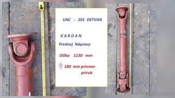 Kardany   a dily  UNK320  ,LKT 120  UNC201 - 4