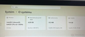 Notebook ASUS – Windows 11, plně funkční - 4