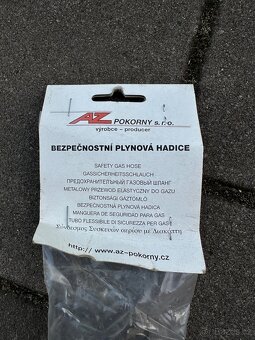 Bezpečnostní nerezové plynové hadice CATS - 4