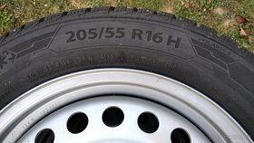 Sada disku se zimním pneu 205/55 R 16 H - 4
