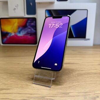 iPhone 13 Pro 128GB gold, pěkný stav, 12 měsíců záruka - 4