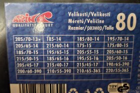 Sněhové řetězy ALPIN velikost 80 výborný stav - 4