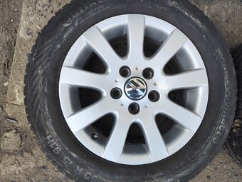 15"letní alu sada Misano 5x112 origo Golf 5 Caddy Touran - 4