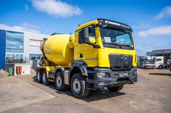 MAN TGS 35.470 8x4 betonmix STETTER 9 cm3 - 4