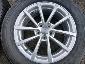 Prodám sadu Orig ALU kol Audi 225/60R17 zimní - 4