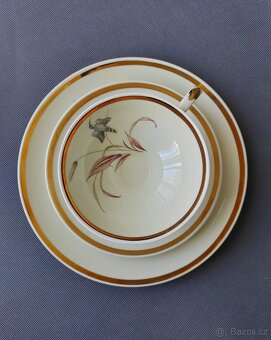 Elegantní bavorský porcelánový čajový set od Alka (Bavaria) - 4