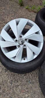 Originální disky VW r17 5x112 Volkswagen Golf 8 alu disky 6, - 4
