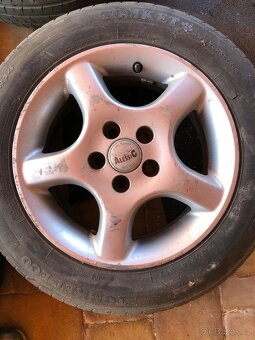 Alu Kola + pneu 165/70R14 - 4
