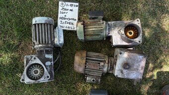 Elektromotor třífázový 380/220V s převodovkou různé - 4