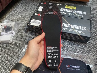 2x Sada nabíjecích vyhřívaných vložek do bot 35-39 - 4