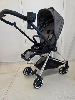 Kočárek Cybex Mios + fusak, držák nápojů, síťka, snack tray - 4