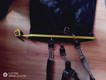 Kožené kalhoty 60/62 - 4