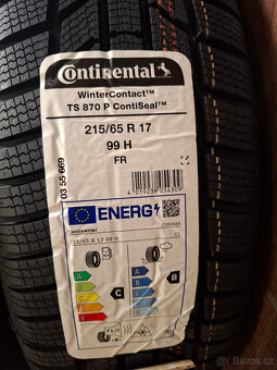 Nový zimní komplet Škoda Kodiaq 215/65 R17 4ks - 4