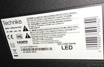 Led Smart TV 109cm Technika na díly - 4