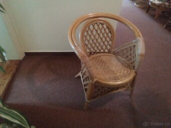 Proutěné křeslo - 4
