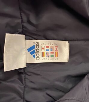 Černá zimní bunda Adidas - 4