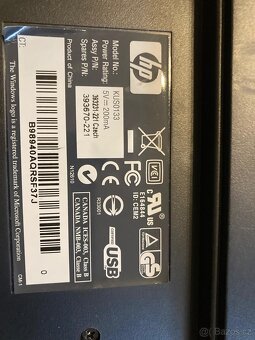 Klávesnice HP, připojení usb - 4